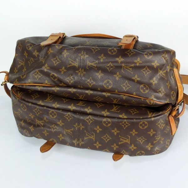 10003106 3 Louis Vuitton Saumur Shoulder Bag Monogram Brown