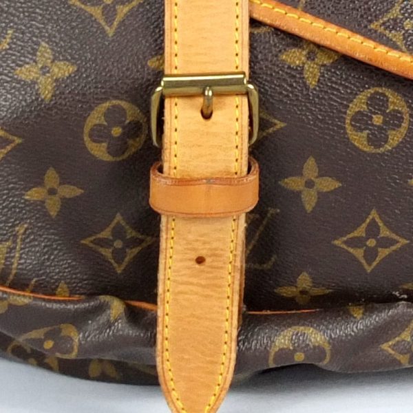 10003106 4 Louis Vuitton Saumur Shoulder Bag Monogram Brown