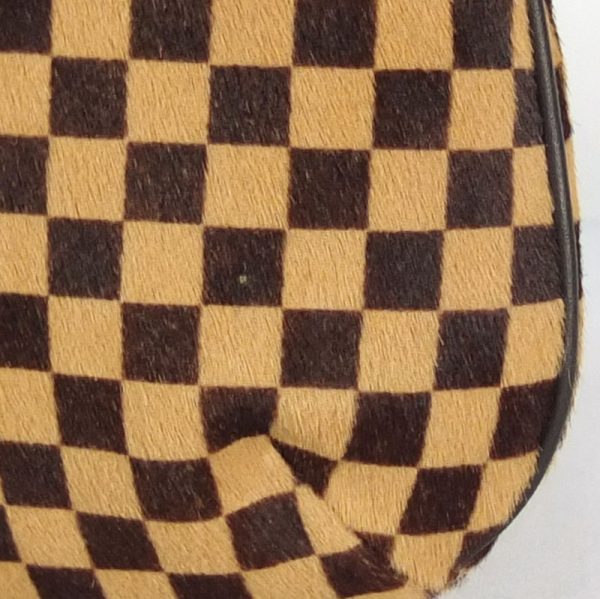 10003111 7 Louis Vuitton Tiger Handbag Damier Sauvage Haraco