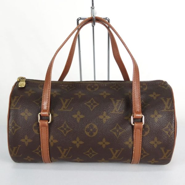 10003241 1 Louis Vuitton Papillon 26 Handbag Monogram Brown