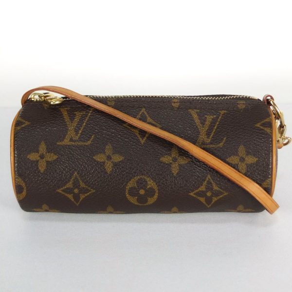 10003242 1 Louis Vuitton Papillon Pouch Monogram Brown