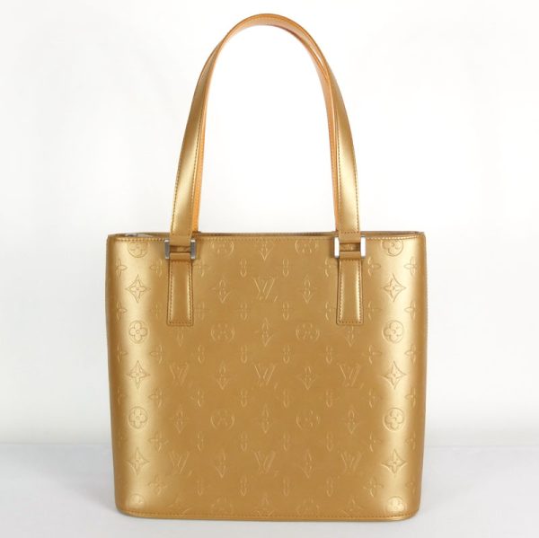 10003294 1 Louis Vuitton Stockton Tote Bag Monogram Matte Ambre