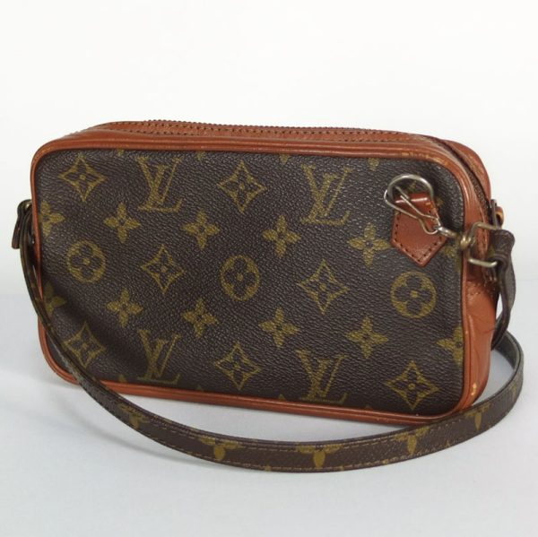 10003330 2 Louis Vuitton Marly Bandouliere Pochette Shoulder Bag Monogram Brown