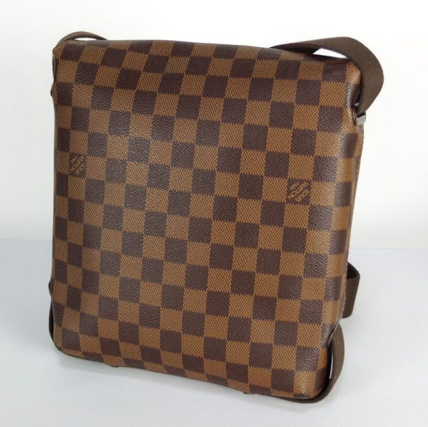 10003383 2 Louis Vuitton Brooklyn Damier Ebene Shoulder Bag Brown