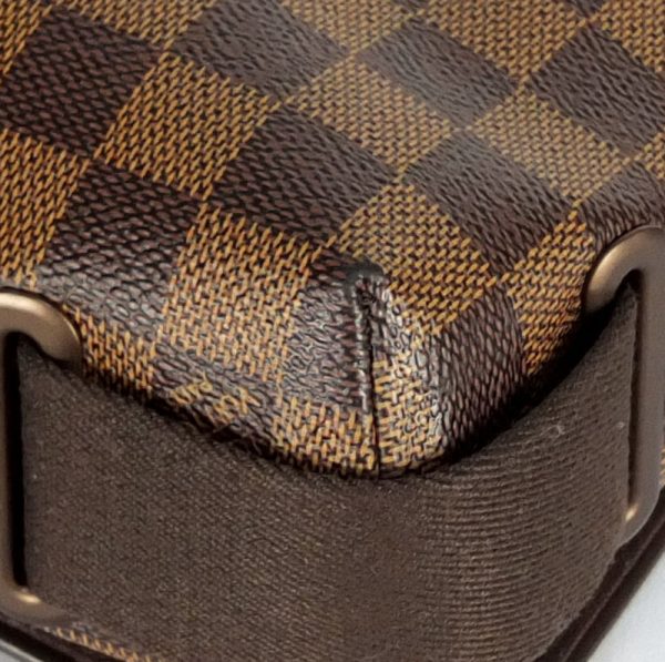 10003383 4 Louis Vuitton Brooklyn Damier Ebene Shoulder Bag Brown