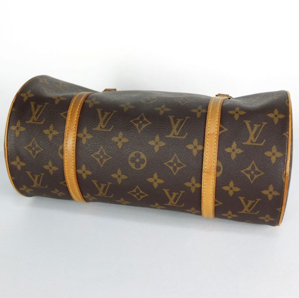 10003398 3 Louis Vuitton Papillon Monogram Handbag Brown