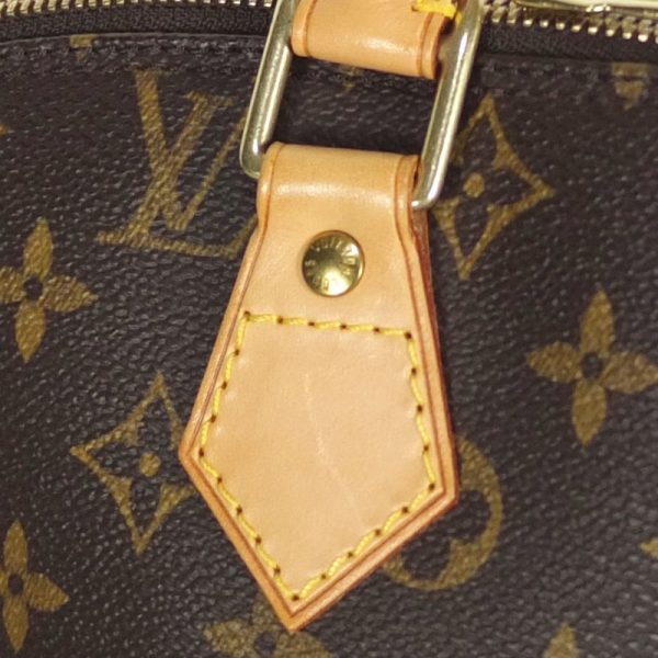 10003400 7 Louis Vuitton Alma Monogram Handbag Brown