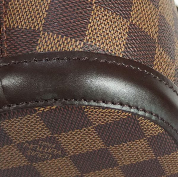 10003467 5 Louis Vuitton Manosque Damier Ebene Tote Bag Brown