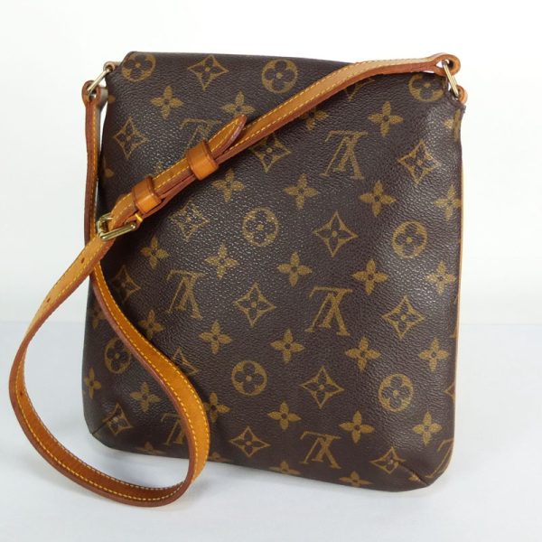 10003571 2 Louis Vuitton Musette Salsa Monogram Shoulder Bag Brown