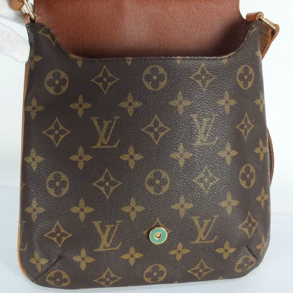 10003571 7 Louis Vuitton Musette Salsa Monogram Shoulder Bag Brown