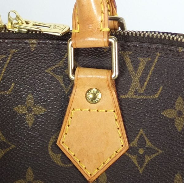 10003604 7 Louis Vuitton Alma Monogram Handbag Brown