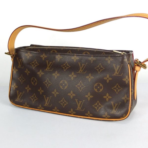 10003683 2 Louis Vuitton Viva Shite Monogram Shoulder Bag Brown