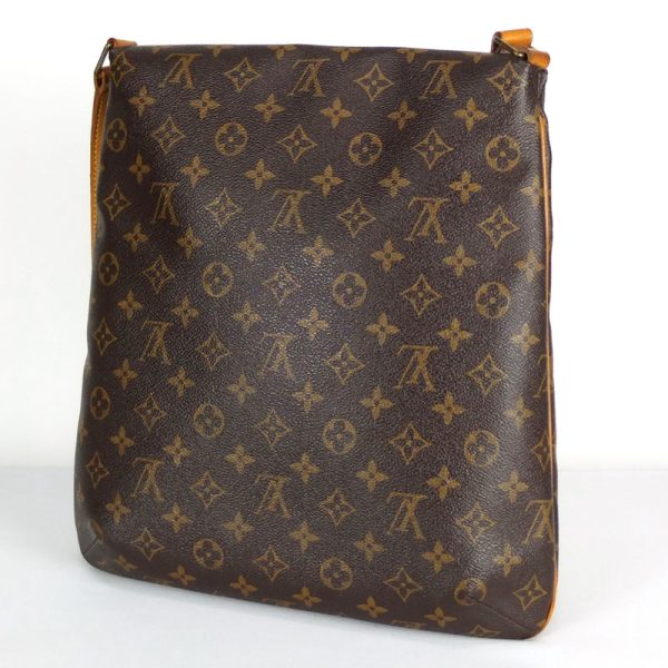 10003721 2 Louis Vuitton Musette Monogram Shoulder Bag Brown