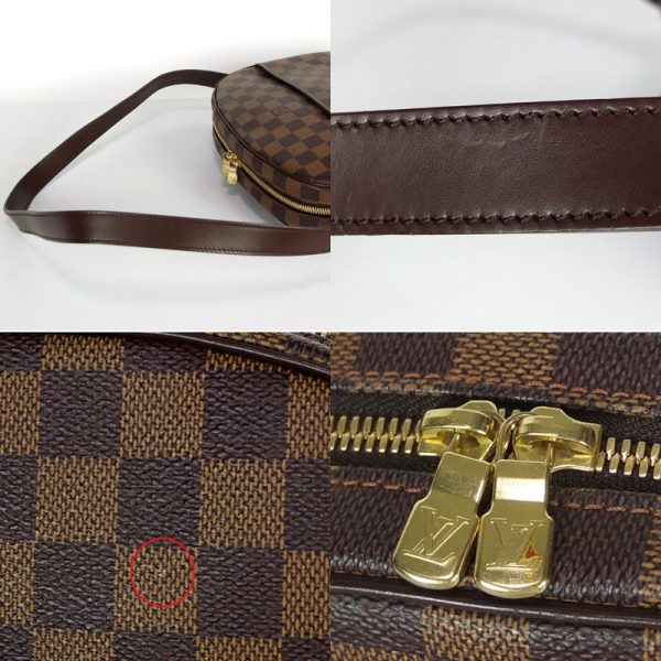 10003753 8 Louis Vuitton Ipanema Damier Ebene Shoulder Bag Brown