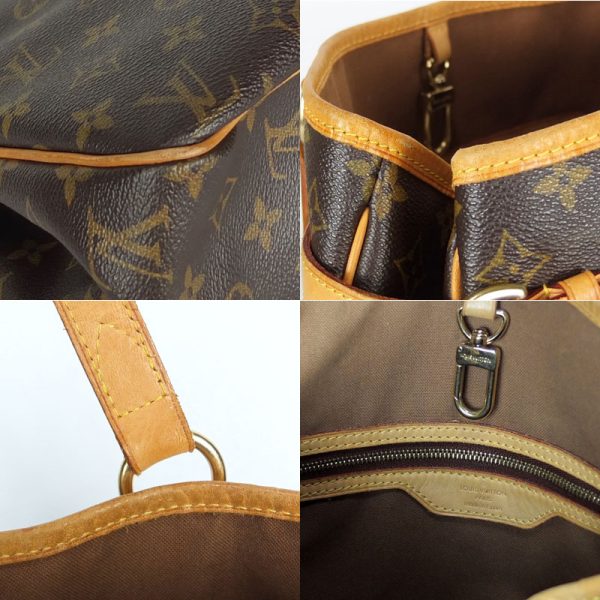 10003836 10 Louis Vuitton Batignolles Monogram Shoulder Bag Brown