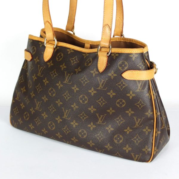 10003836 2 Louis Vuitton Batignolles Monogram Shoulder Bag Brown