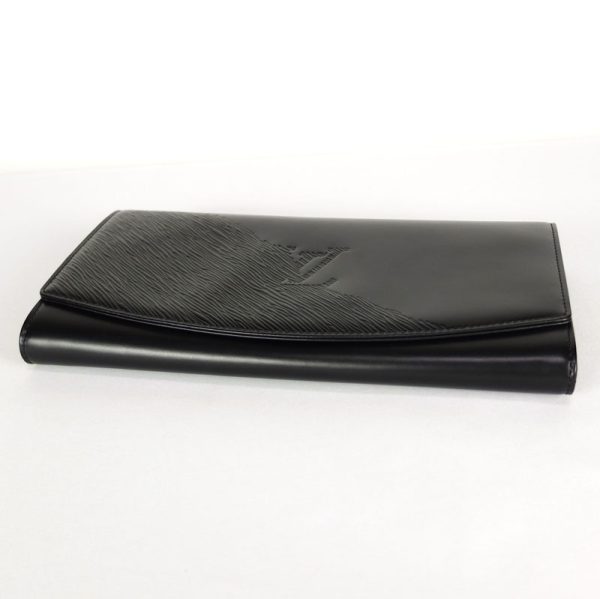 10003852 3 Louis Vuitton Opera Line Aegean Noir Black Clutch Bag