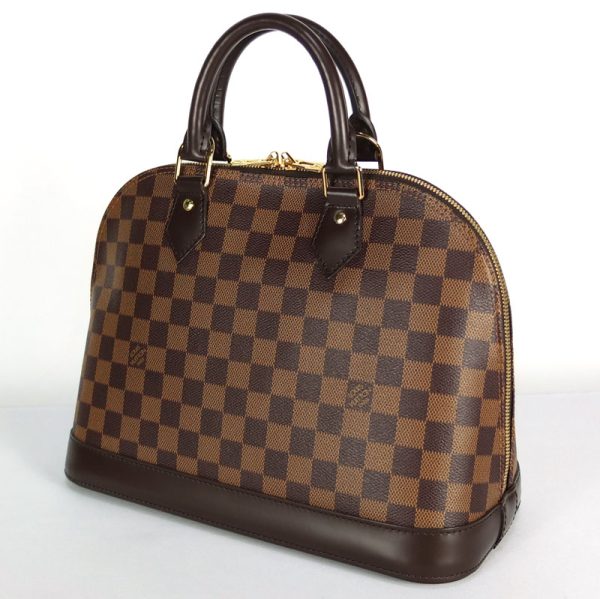 10003893 2 Louis Vuitton Alma Handbag Damier Ebene