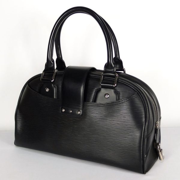 10003909 2 Louis Vuitton Bowling Montaigne Handbag Boston Bag Noir