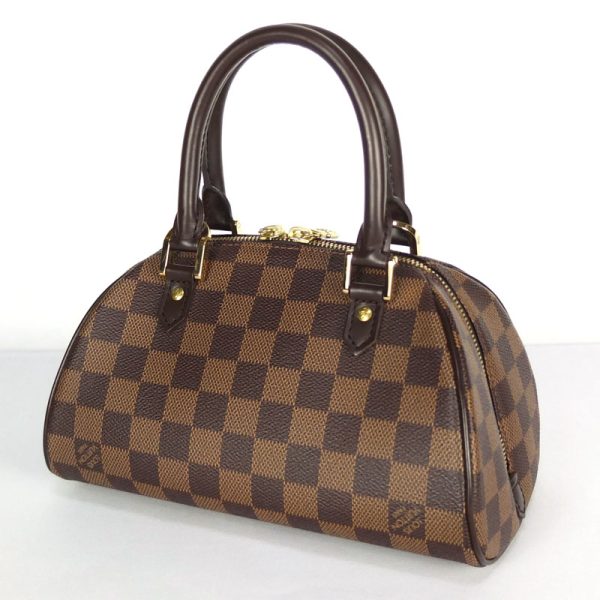 10003941 2 Louis Vuitton Rivera Mini Damier Ebene Handbag