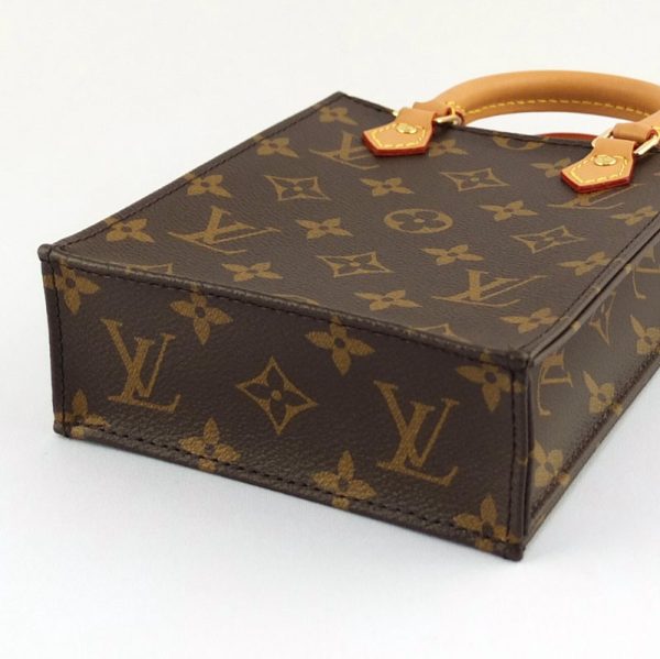 10004160 3 Louis Vuitton Petite Sac Plat Monogram Shoulder Bag