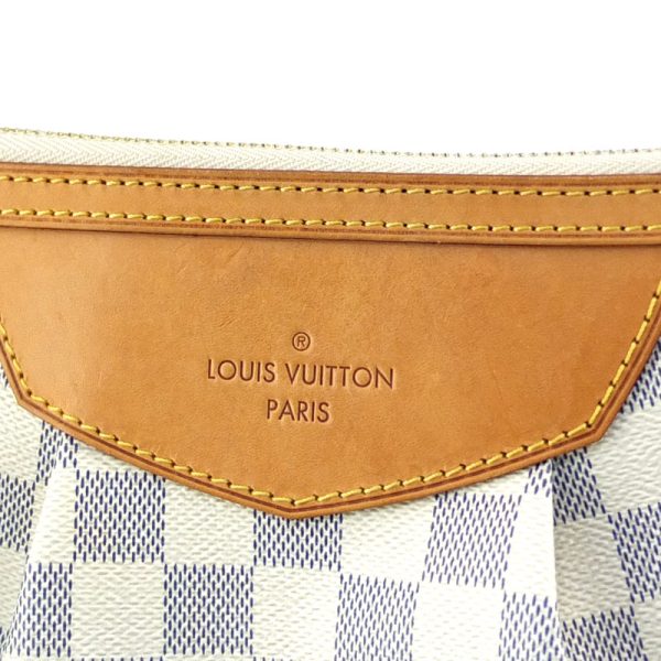 10004186 5 Louis Vuitton Syracuse Damier Azur Shoulder Bag