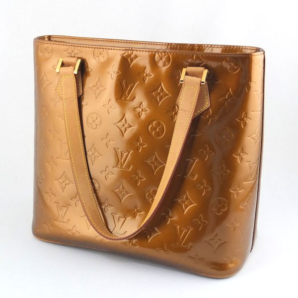 10004222 2 Louis Vuitton Houston Monogram Vernis Bronze Tote Bag