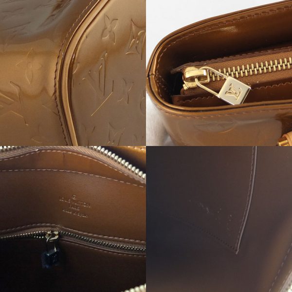 10004222 9 Louis Vuitton Houston Monogram Vernis Bronze Tote Bag