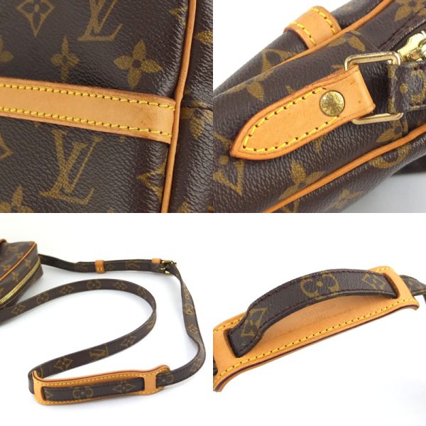 10004258 10 Louis Vuitton Danube Monogram Shoulder Bag