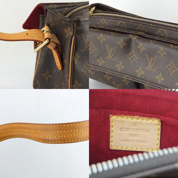 10004451 10 Louis Vuitton Viva Shite Monogram Shoulder Bag