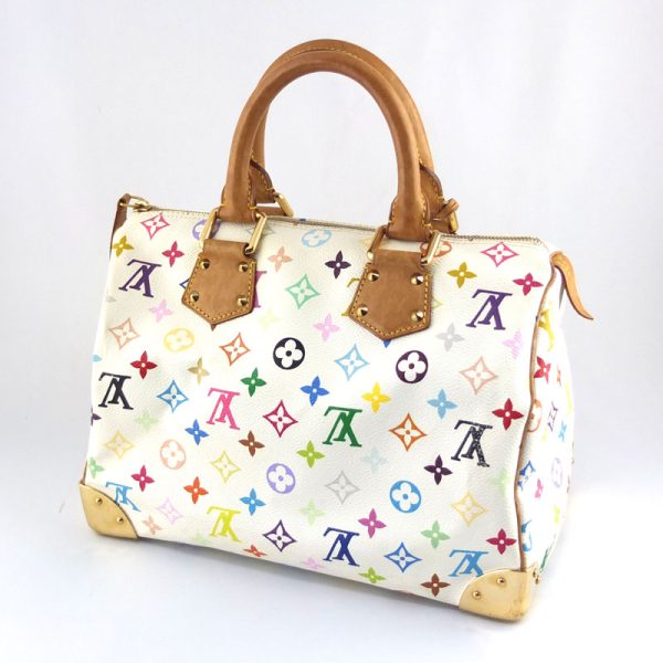 10004462 2 Louis Vuitton Speedy Monogram Multicolor Bronze Handbag