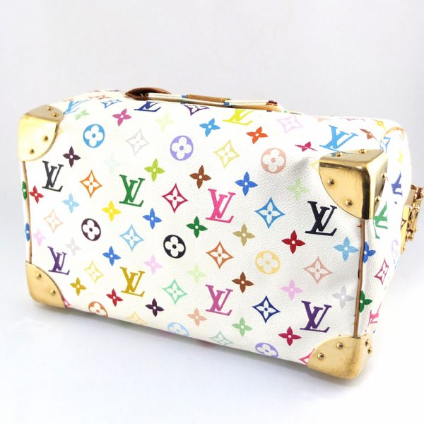 10004462 3 Louis Vuitton Speedy Monogram Multicolor Bronze Handbag