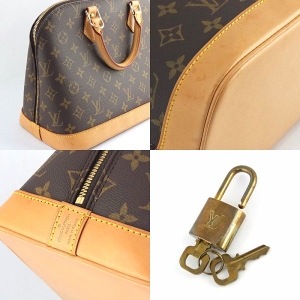 10004506 9 Louis Vuitton Alma Monogram Handbag