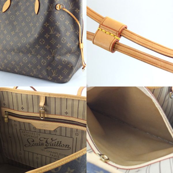 10004523 10 Louis Vuitton Neverfull Monogram Tote Bag