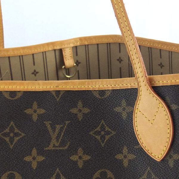 10004523 5 Louis Vuitton Neverfull Monogram Tote Bag