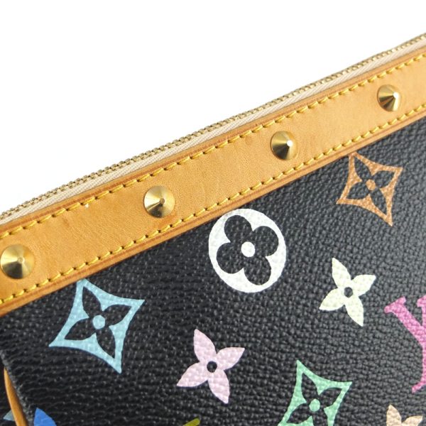 10004553 5 Louis Vuitton Pochette Accessoire Monogram Multicolor Noir