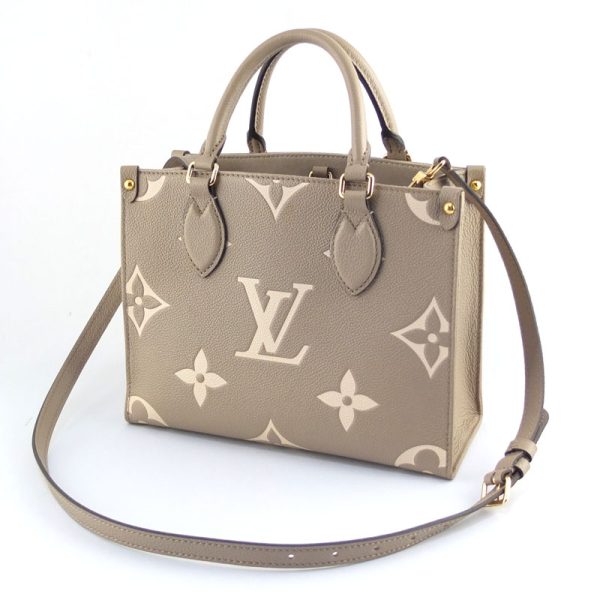 10004650 2 Louis Vuitton On the Go Bicolor Monogram Empreinte