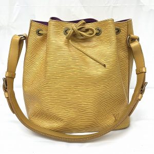 100302050a400621 1 Louis Vuitton LV Cup Tote Bag Canvas Greige Yellow