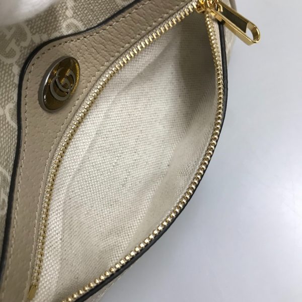 1004100986256 8 Gucci Ophidia Shoulder Bag GG Supreme Canvas Beige