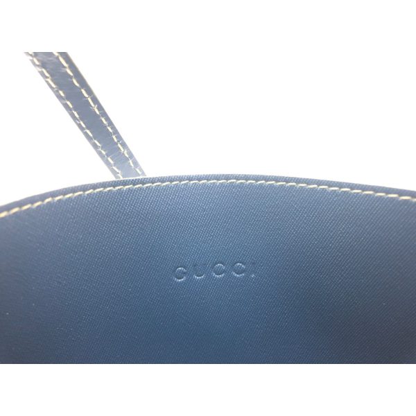 1013103349722 6 Gucci Womens GG Supreme Reversible Tote Bag Navy