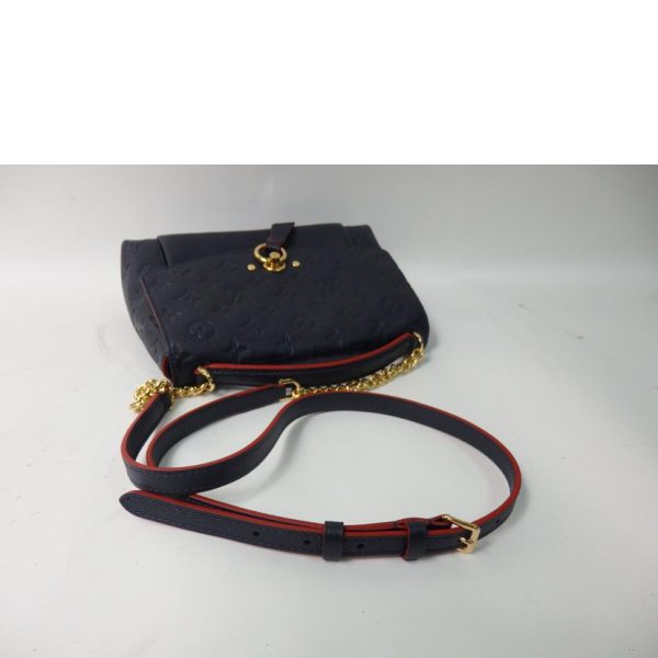 10180 4 Louis Vuitton Blanche BB Monogram Emprient Marine Rouge Bag Navy