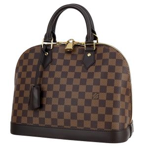 1023 Louis Vuitton Ipanema GM Damier Ebene Shoulder Bag Brown