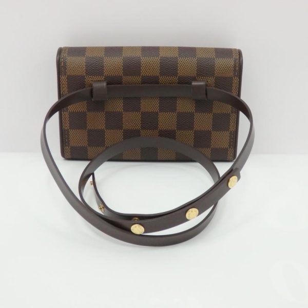 10341 2 Louis Vuitton Pochette Florentine Brown Bag