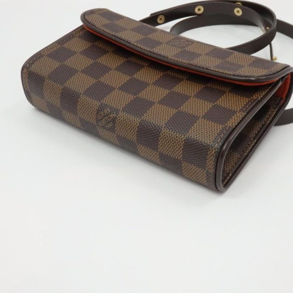 10341 3 Louis Vuitton Pochette Florentine Brown Bag