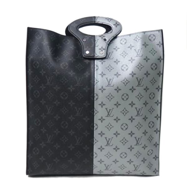 10357 1 Louis Vuitton Pacific Monogram Eclipse Split Tote Bag Black