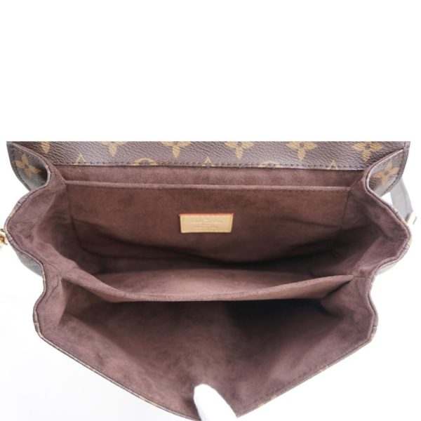 10435 5 Louis Vuitton Metis Monogram Pochette Bag Brown