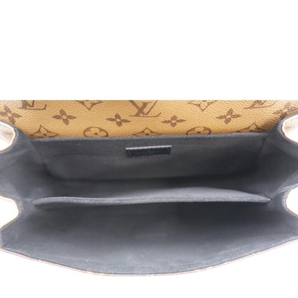 10459 5 Louis Vuitton Metis MM Monogram Reverse Pochette Bag Brown