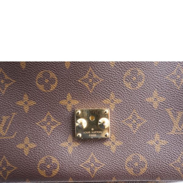 10459 7 Louis Vuitton Metis MM Monogram Reverse Pochette Bag Brown