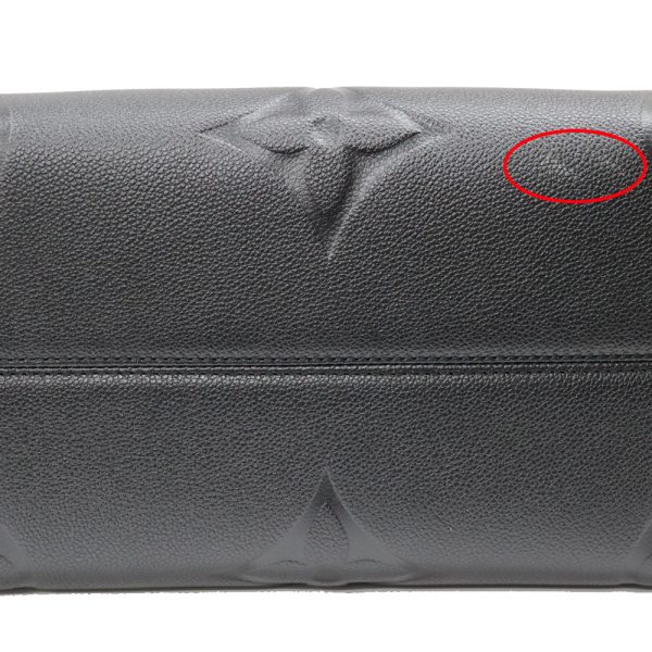 107 Louis Vuitton On The Go GM Empreinte Black