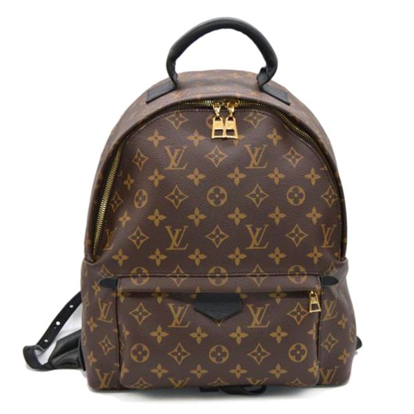 10708 1 Louis Vuitton Palm Springs Mm Monogram Backpack Brown